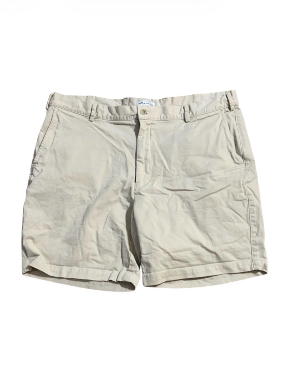 Peter Millar Men's Classic Cream Chino Shorts